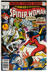 THE SPIDER-WOMAN ISSUES #2-50 NEAR COMPLETE RUN.