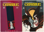 CEREBUS THE AARDVARK ISSUES BETWEEN #51-195 PLUS EXTRAS LOT OF 152 COMICS.