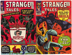 STRANGE TALES WITH NICK FURY AGENT OF SHIELD/DR. STRANGE LOT OF 11 ISSUES.