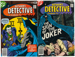 DETECTIVE COMICS LOT OF 13 MODERN ISSUES W/JOKER FISH STORY BY ROGERS.