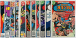 DETECTIVE COMICS LOT OF 13 MODERN ISSUES W/JOKER FISH STORY BY ROGERS.