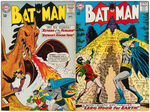 BATMAN SILVER AGE LOT OF 11 ISSUES.