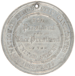 SEYMOUR AND BLAIR JUGATE MEDAL DeWITT 1868-1.