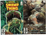 SAGA OF THE SWAMP THING LOT OF 11 HIGH GRADE ISSUES BY ALAN MOORE.