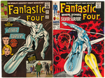 FANTASTIC FOUR LOT OF 22 ISSUES WITH MANY FEATURING THE SILVER SURFER.