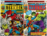 THE ETERNALS ISSUES #1-19, ANNUAL #1 FULL RUN.