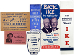 LARGE GROUP OF EISENHOWER EPHEMERA.