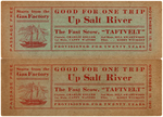EIGHT PIECES OF EPHEMERA RELATED TO TAFT, WILSON AND ROOSEVELT.