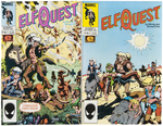 ELFQUEST ISSUES #1-32 BY EPIC AND 18 ISSUES BY WARP GRAPHICS.