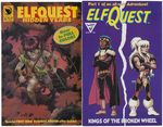 ELFQUEST ISSUES #1-32 BY EPIC AND 18 ISSUES BY WARP GRAPHICS.