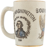 HARRISON CENTENNIAL "SOUVENIR" IRONSTONE MUG.