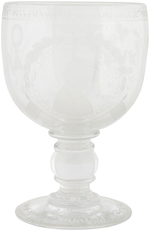 EXCEPTIONAL FRANKLIN D. ROOSEVELT ETCHED GLASS GOBLET CELEBRATING THE REPEAL OF PROHIBITION.