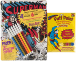 SUPERMAN COLOR & PAINTS SETS LOT.