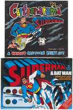 SUPERMAN COLOR & PAINTS SETS LOT.