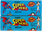 SUPERMAN BOXED DABS WATCH PAIR.