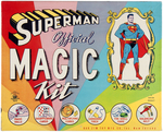 "SUPERMAN OFFICIAL MAGIC KIT" UNUSED BOXED SET.