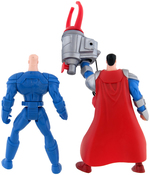 KENNER ANIMATED SERIES TEST SHOT PAIR CAPTURE CLAW AND FORTRESS OF SOLITUDE.