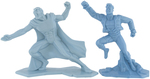 REIGN OF THE SUPERMEN - ACTION MASTERS PROTOTYPE GROUP OF FOUR PLUS CARDED FIGURE SET.