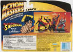 REIGN OF THE SUPERMEN - ACTION MASTERS PROTOTYPE GROUP OF FOUR PLUS CARDED FIGURE SET.