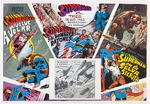 SUPERMAN OVERSIZED MEXICAN LOBBY CARD LOT.