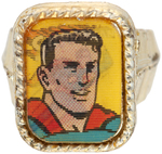 SUPERMAN 1960s FLICKER/FLASHER RING SET.