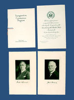 HISTORIC FDR 1933 INAUGURAL COMPLETE PACKAGE.