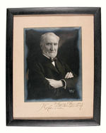 FAMOUS SPEAKER OF THE HOUSE AND PRESIDENTIAL HOPEFUL JOSEPH CANNON PHOTO AND AUTOGRAPH