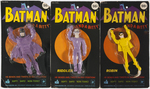 "BATMAN BEND-A-BITTY" BENDEE TOY TRIO.