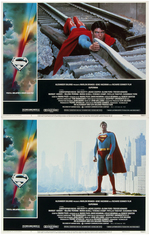 "SUPERMAN: THE MOVIE" PROMOTIONAL LOT INCLUDING LOBBY CARD SET.