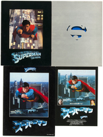 "SUPERMAN: THE MOVIE" PROMOTIONAL LOT INCLUDING LOBBY CARD SET.