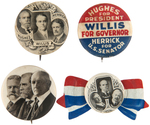 HUGHES COATTAILS INCLUDING THREE TRIGATE BUTTONS.