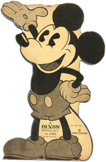 MICKEY MOUSE FIGURAL DIXON PENCIL BOX.