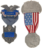 REPUBLICAN CONVENTION BADGES FROM 1916 AND 1920.