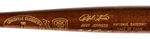 NATIONAL BASEBALL HALL OF FAME LIMITED EDITION AND NUMBERERED BAT WITH 1975 INDUCTEE CLASS.