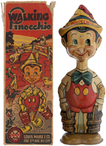 WALKING "PINOCCHIO" BOXED MARX WIND-UP (BROWN SHOE VARIETY).