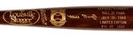 NATIONAL BASEBALL HALL OF FAME LIMITED EDITION  BAT FOR WILLIE STARGELL INDUCTION INTO HALL OF FAME.