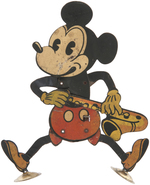 MICKEY MOUSE SAXOPHONE PLAYER MECHANICAL TOY.