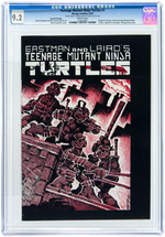 "TEENAGE MUTANT NINJA TURTLES" #1 JUNE 1984 CGC 9.2 NM- (FIRST TMNT - SECOND PRINTING).