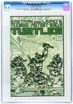 "TEENAGE MUTANT NINJA TURTLES" CGC TRIO.