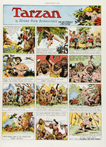 "BURNE HOGARTH'S THE GOLDEN AGE OF TARZAN 1939-1942" SIGNED LIMITED EDITION HARDCOVER & PRINT.