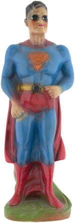 SUPERMAN CARNIVAL STATUE.