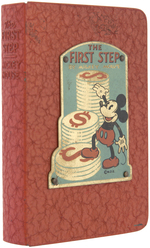 "THE FIRST STEP BY MICKEY MOUSE" RARE BOOK BANK.