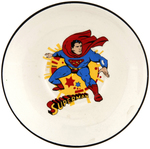 "SUPERMAN" 1960s THREE-PIECE DISH SET.