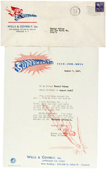 "SUPERMAN-TIM" BIRTHDAY LETTER & CARD.