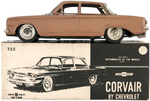 BANDAI "CORVAIR BY CHEVROLET" BOXED FRICTION CAR.