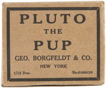"PLUTO THE PUP" LARGE SIZE FUN-E-FLEX FIGURE WITH RARE BOX.
