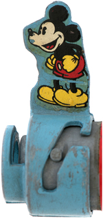 "MICKEY MOUSE BUBBLE BUSTER" BOXED GUN.