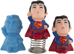 SUPERMAN LOT OF 14 JAPANESE ITEMS MOSTLY SUPER-DEFORMED FIGURES.