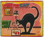 "CASSIUS THE CAT CHASING BUTTERFLIES" BOXED WIND-UP.