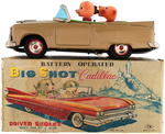 "BIG SHOT CADILLAC" BATTERY-OPERATED BOXED CAR.